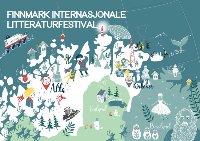 Symbolbilde Finnmark internasjonale litteraturfestival 2018